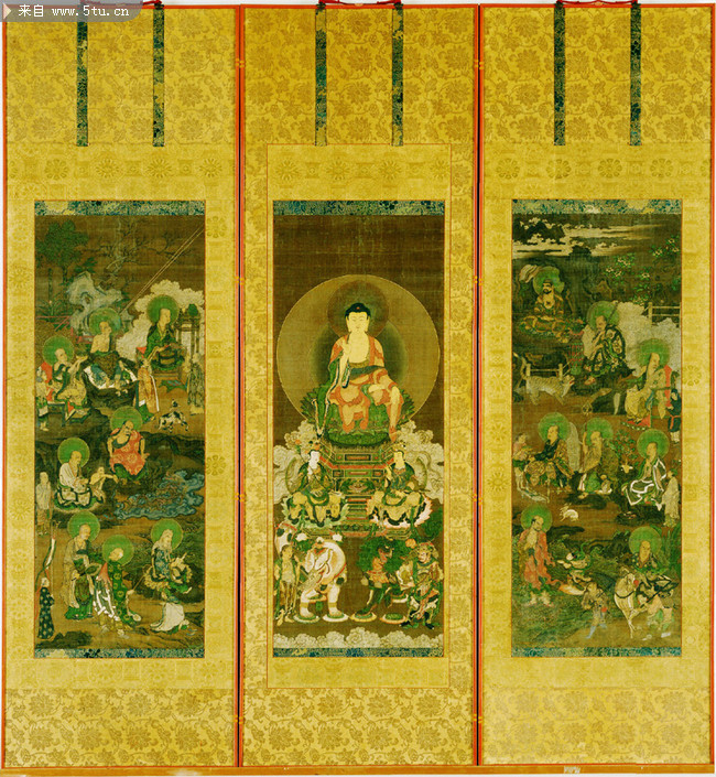 元代佛教画卷