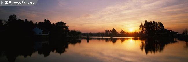 高清日出风景图片