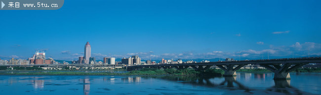 宽幅桥梁风景