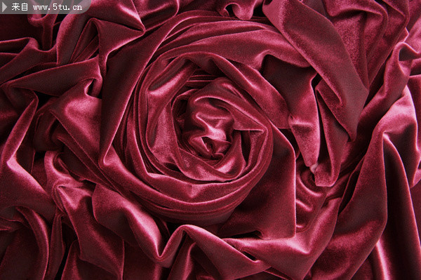 玫瑰丝绸布纹