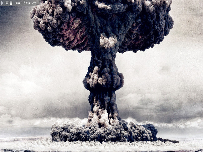 核爆炸图片 蘑菇云
