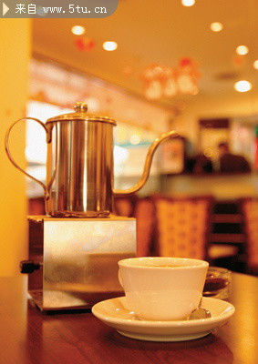 咖啡壶摄影图片 咖啡厅照片