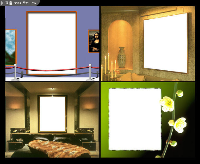 古典相框PSD素材