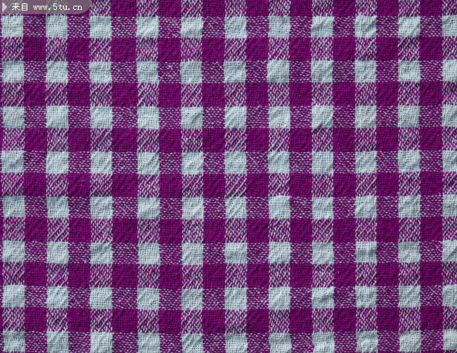 紫色方格布纹素材