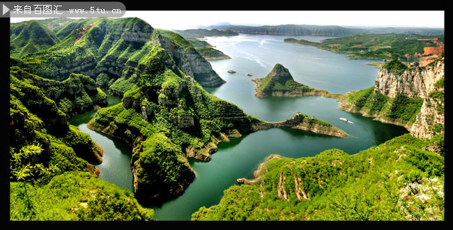 山峡风景大图 自然景观图片