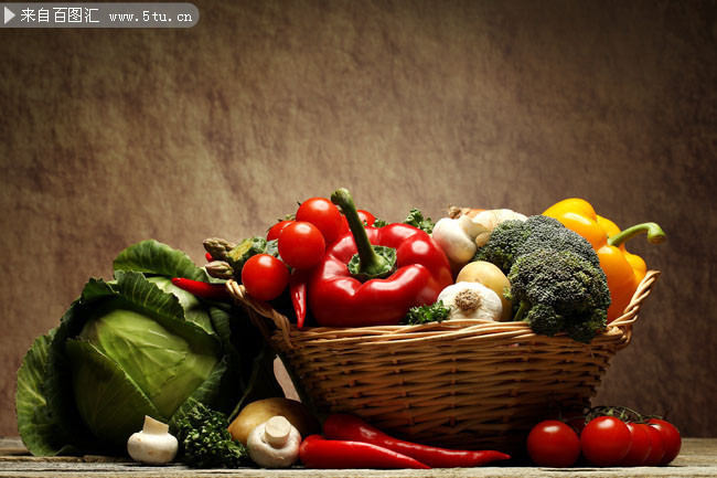 一菜篮子蔬菜图片 蔬菜静物图片