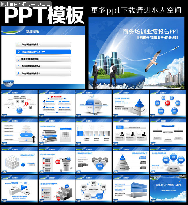 信息科技PPT模板