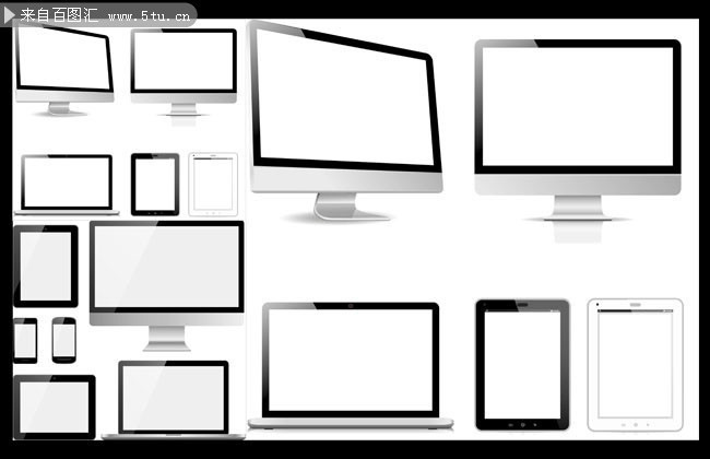 数码产品显示屏素材