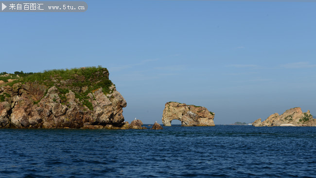 海岛旅游风光图片 动物形态山石图片