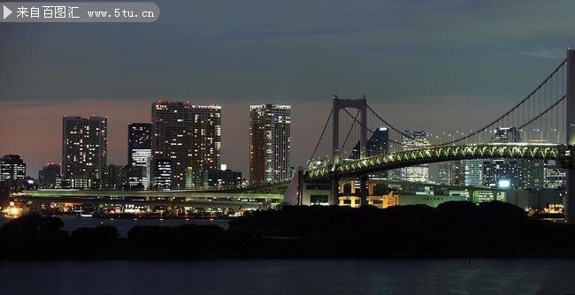 大都市夜景图片