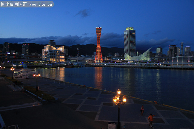 日本神�港夜景摄影