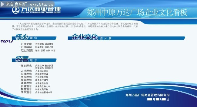 企业文化宣传栏模板