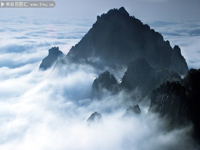 大气云海风景图片