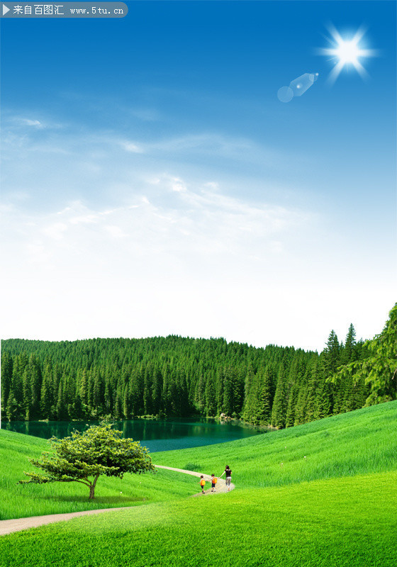 生态园风景图片素材