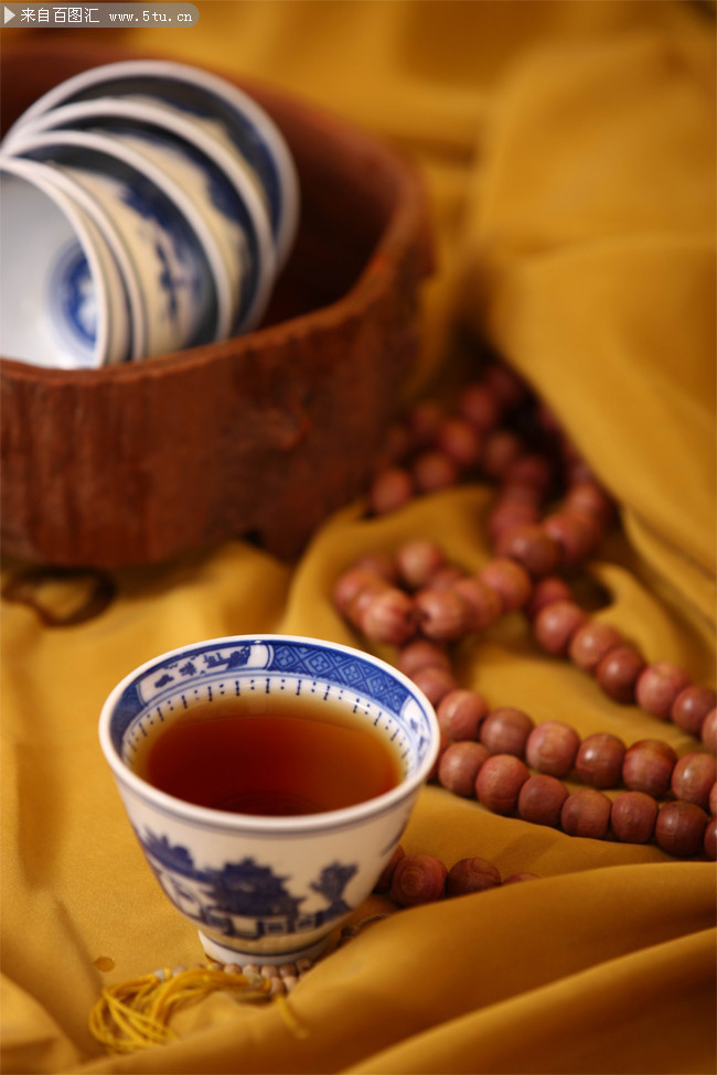 禅茶摄影图片