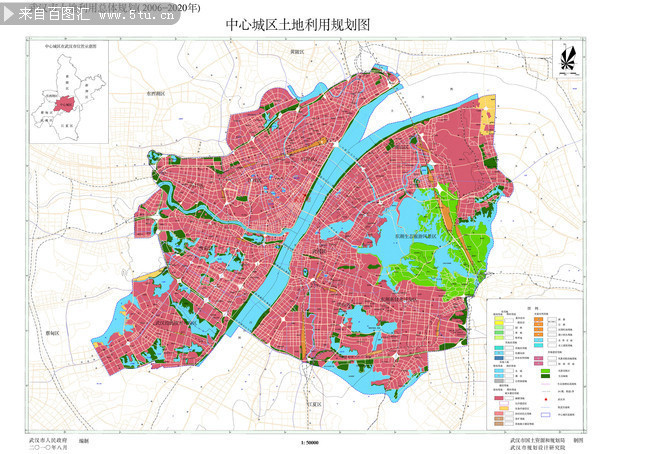 武汉市规划地图下载