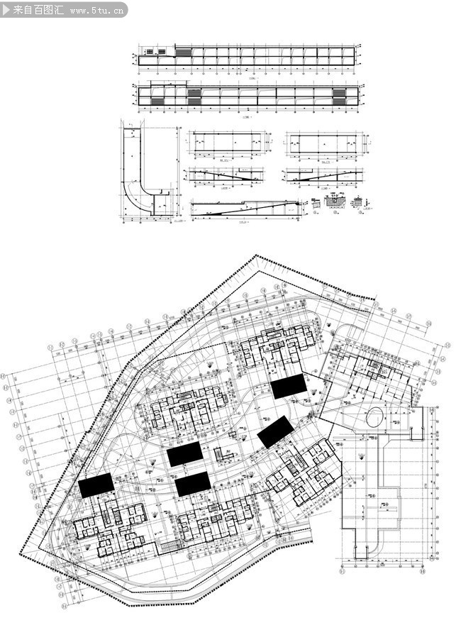 楼盘规划设计CAD图