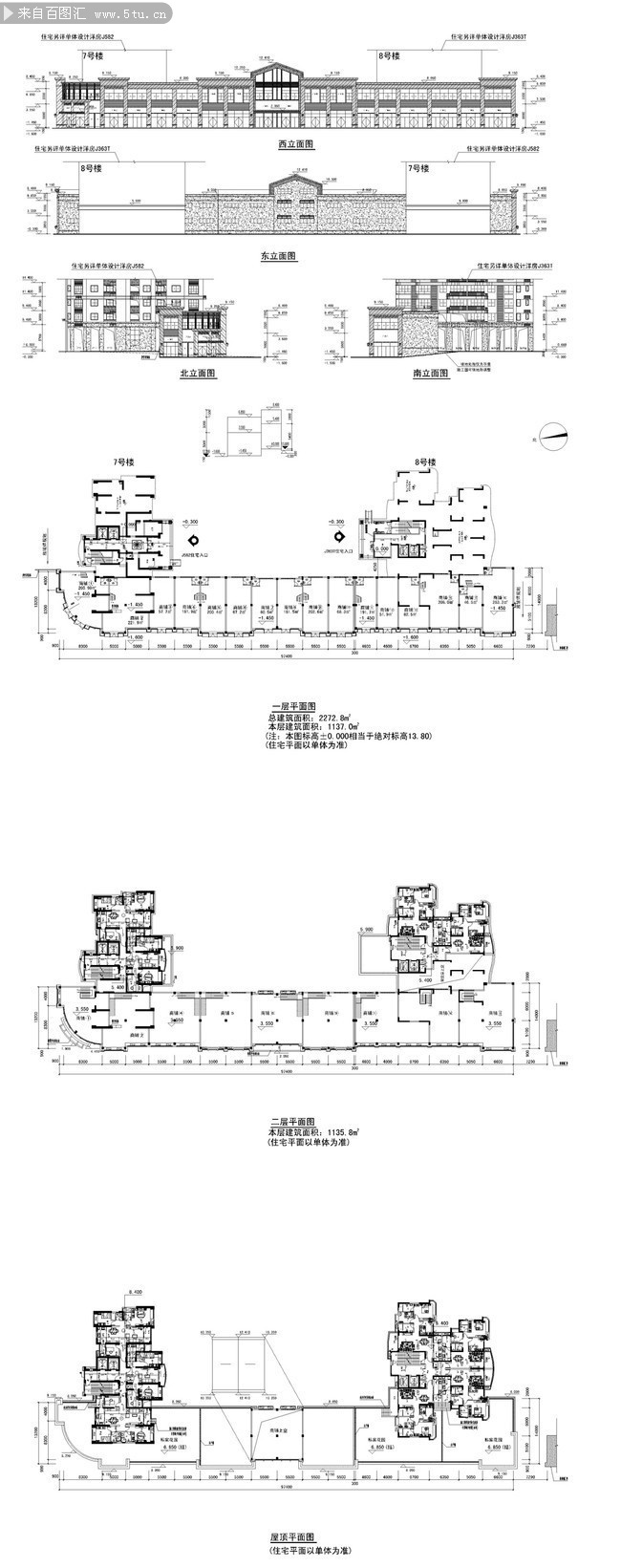 商业建筑CAD施工图