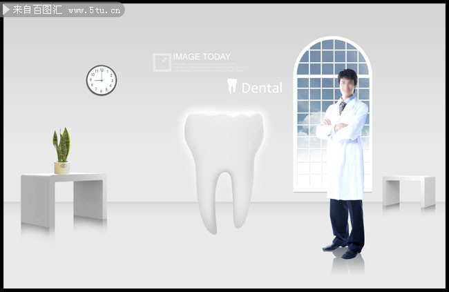 牙科医生图片素材
