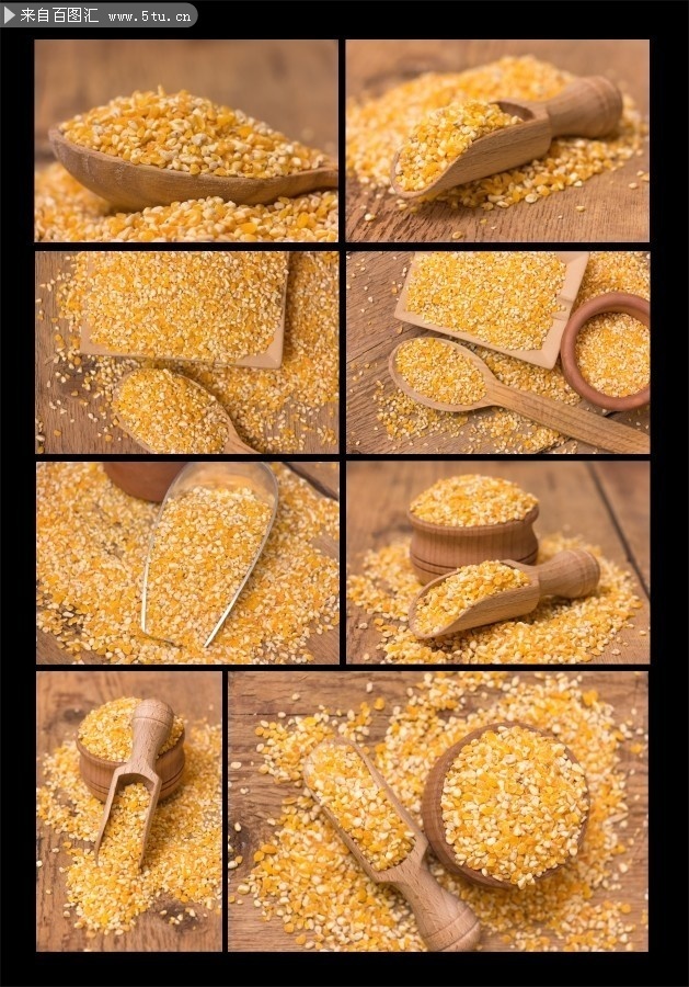碎玉米图片素材