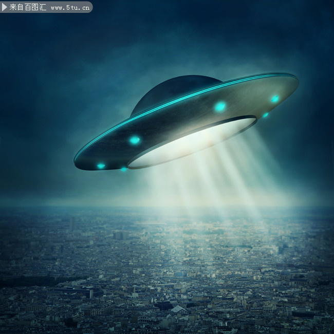 UFO飞行器科技图片素材