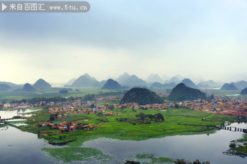 丘陵地带风景摄影图片素材