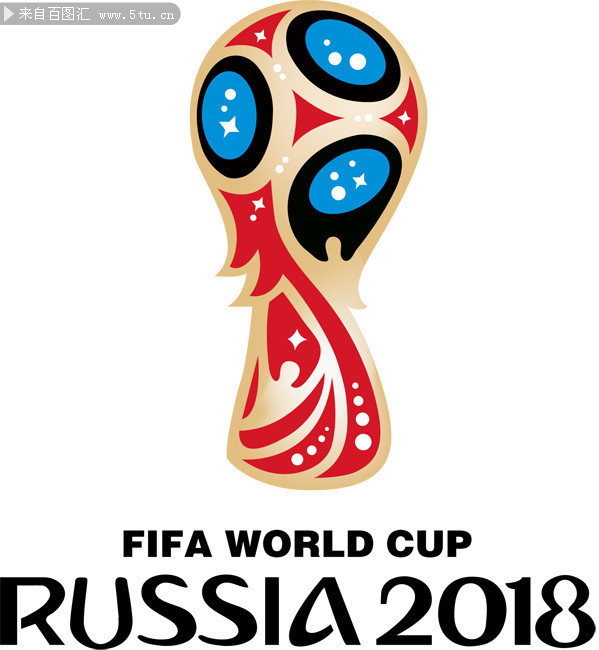 2018世界杯会徽矢量图片素材