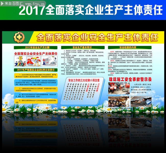 建筑工地安全生产宣传图片