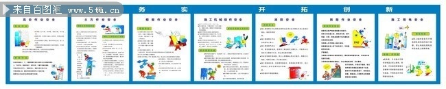 建筑工地施工安全宣传栏图片