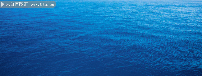 蓝色海水背景高清图片