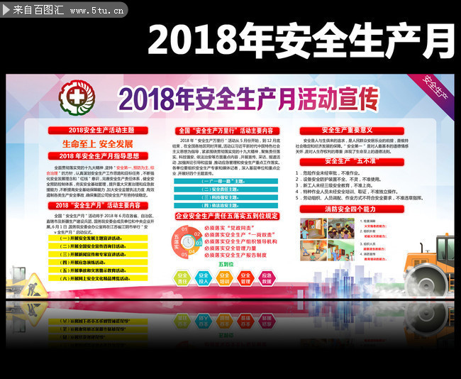 汽车车间2018安全生产月活动宣传栏