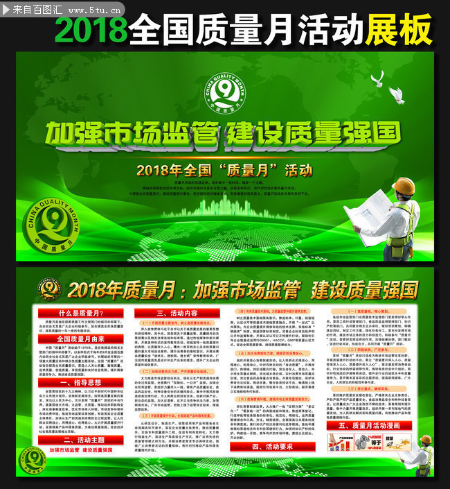 2018全国质量月宣传栏图片