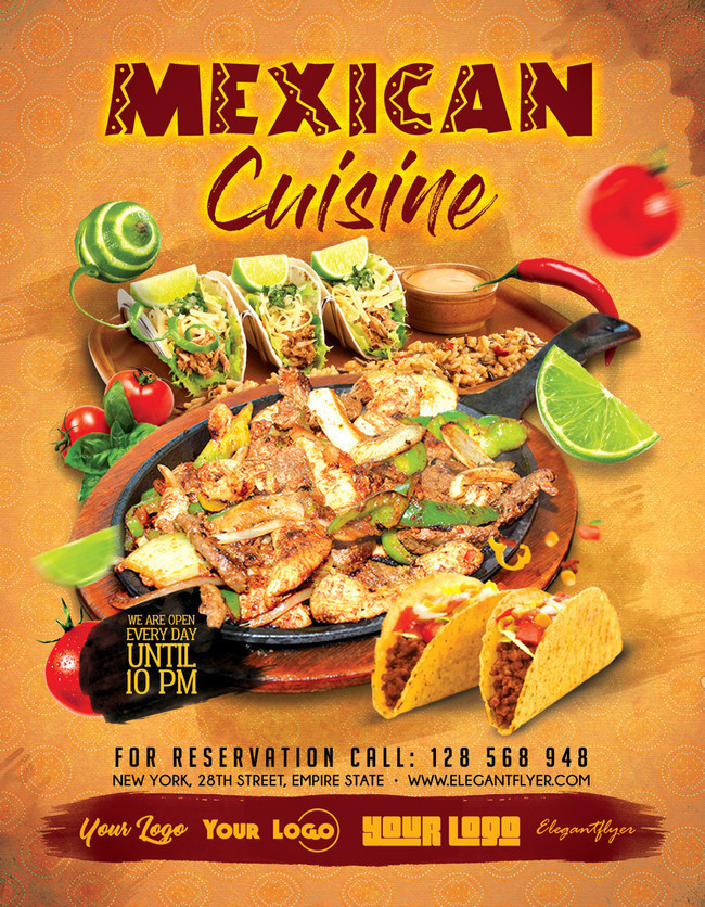 墨西哥美食海报