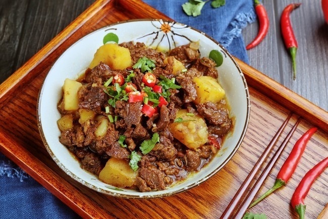 土豆牛腩餐饮美食图片素材