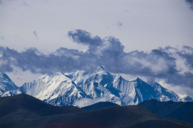 雪山风景高清图片素材