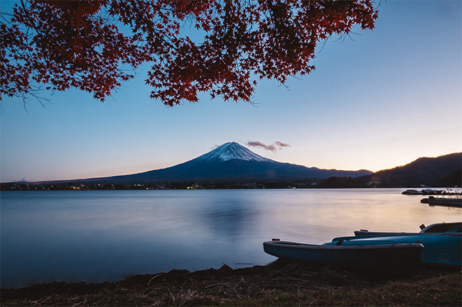日本富士山风景图片下载