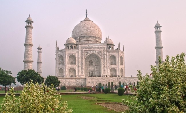 印度泰姬陵外国建筑摄影图片