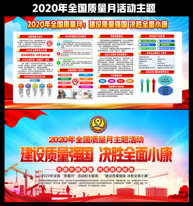 2020全国质量月主题图片