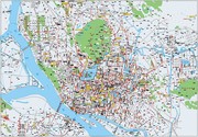 南京地图矢量素材
