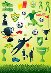2010南非世界杯各类图标