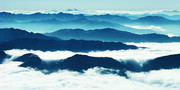 云雾风景 山峦图片