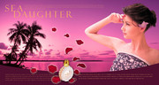 海南风景图片 香水广告设计