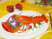 炸龙虾图片 精美菜肴摄影