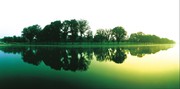 湖边景色素材图片