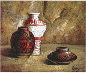 陶罐油畫圖片 油畫靜物素材