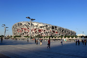 北京鸟巢风景图片