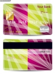 银行卡设计素材 国外信用卡模板