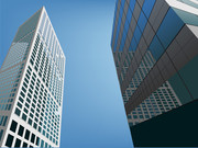 办公大楼矢量图 高层建筑图片