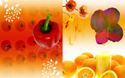 水果背景图片 红辣椒大图