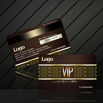 高贵的VIP卡片设计 欧式风格会员卡
